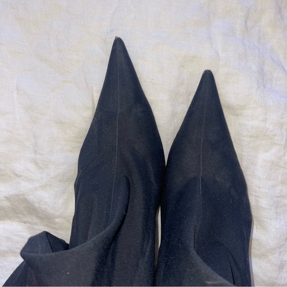 Balenciaga Black Heeled Boots with Stiletto Heel - Picture 8 of 16
